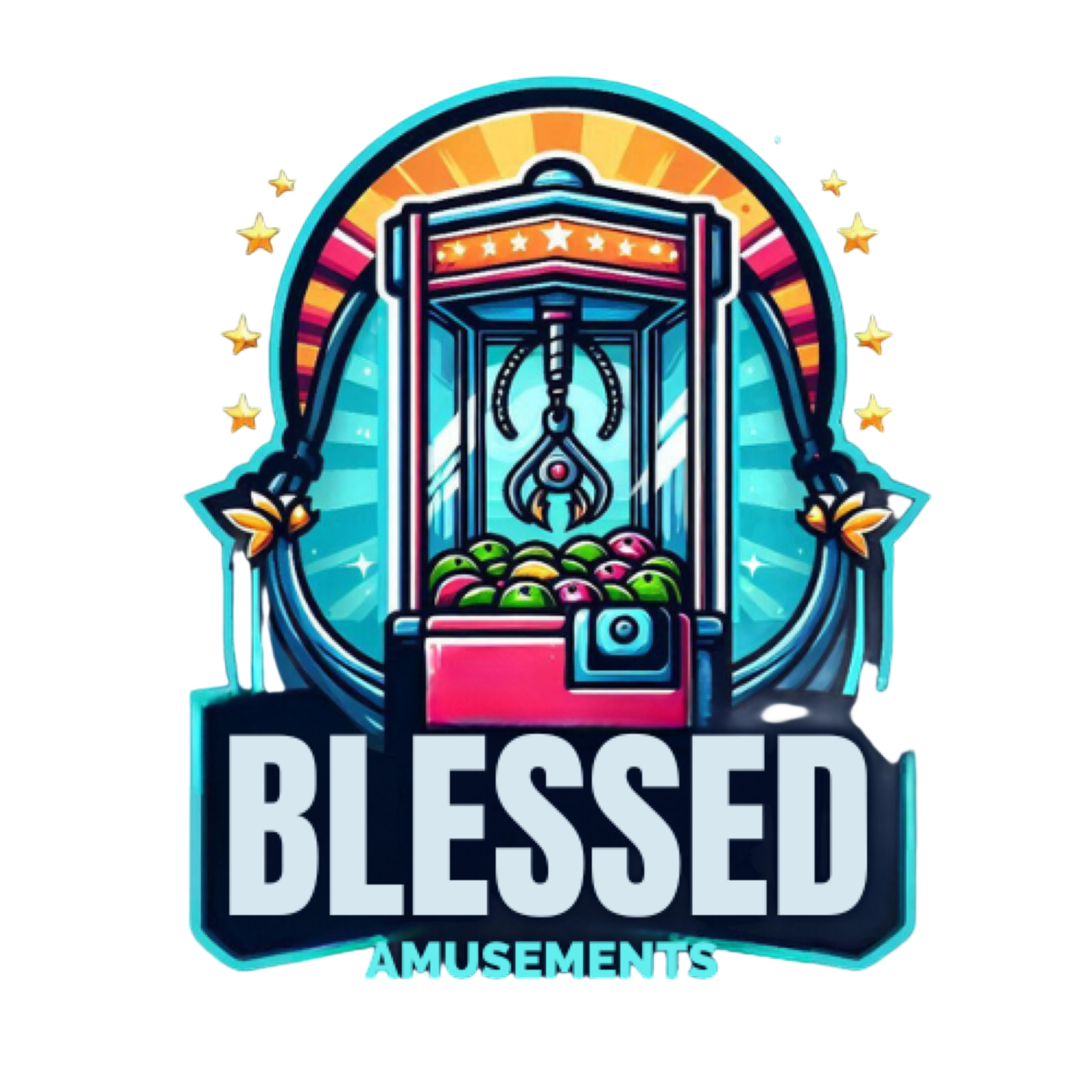 Blessed Amusements logo